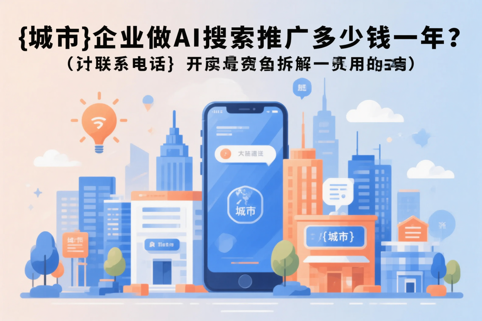 安平企业做AI搜索推广多少钱一年？真实费用拆解