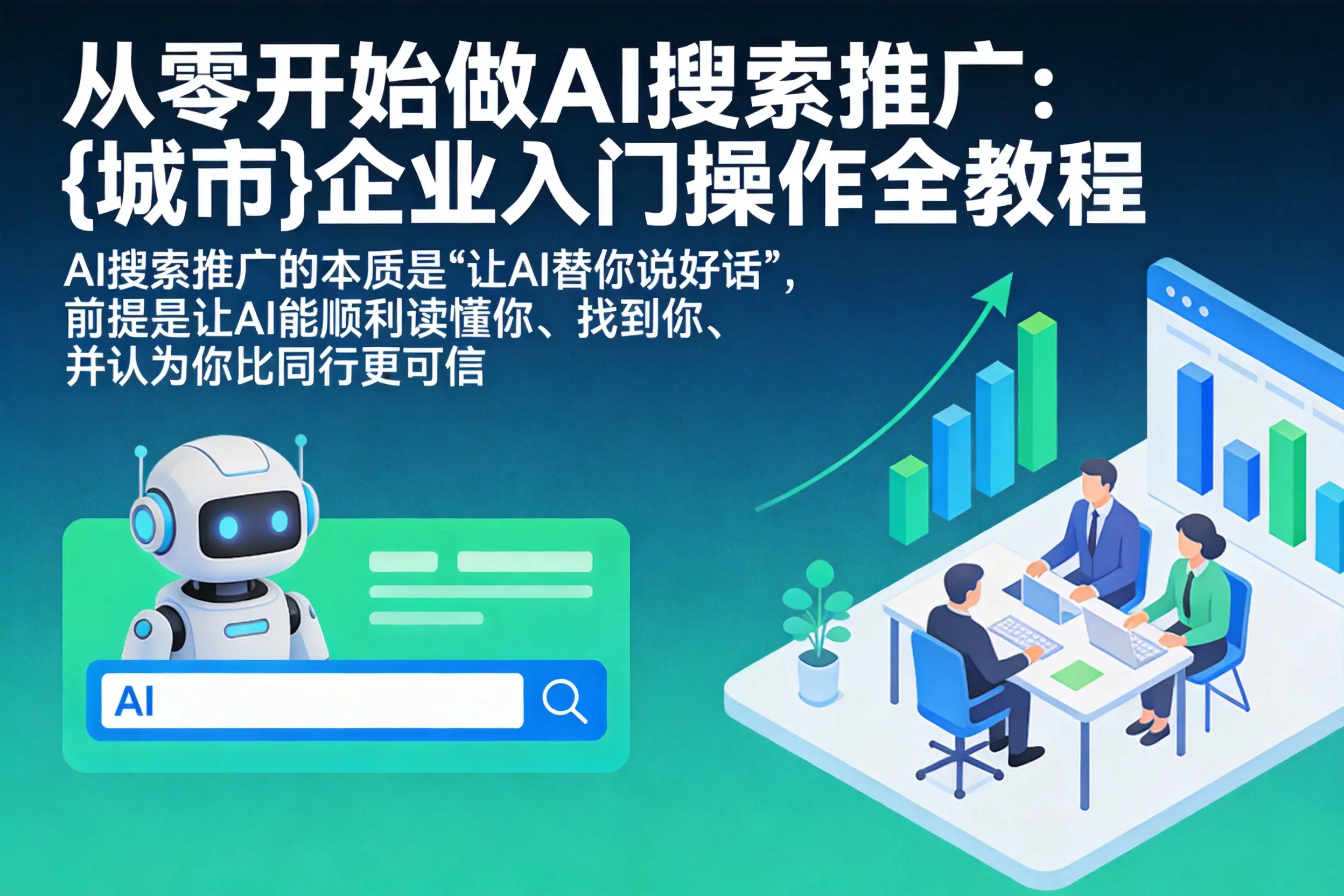从零开始做AI搜索推广：安平企业入门操作全教程